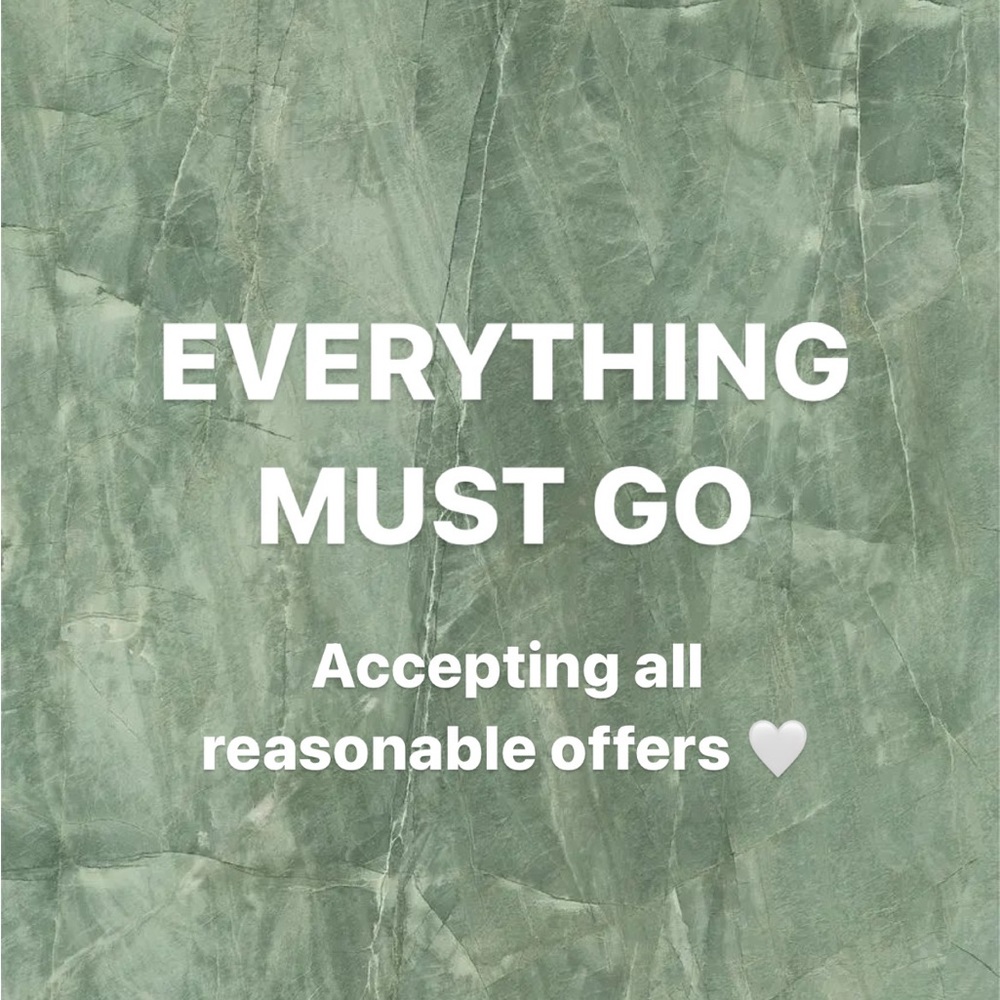 EVERYTHING MUST GO